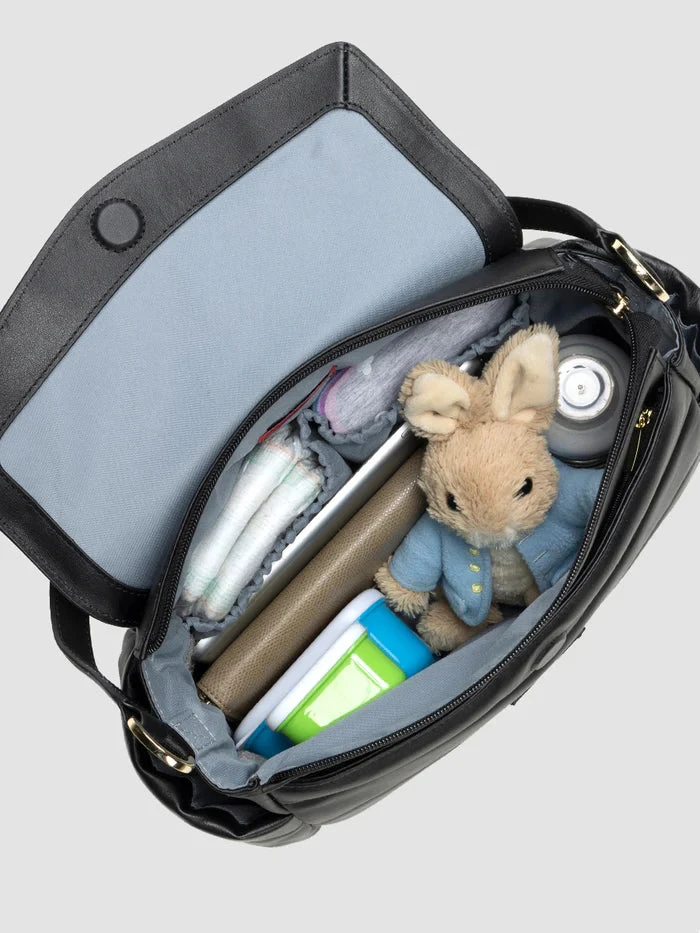 Storksak Aria Leather Compact Changing Bag 6 Storksak Aria Leather Compact Changing Bag - Image 6