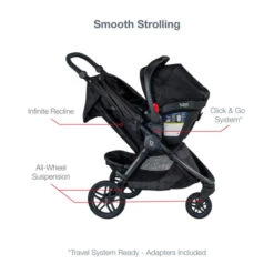 Britax B-Free + B-Safe Gen2 Flexfit Travel System -Megababies USA B Free B Safe Gen2 FlexFit ATF Midnight 05 2021 05 18 164311