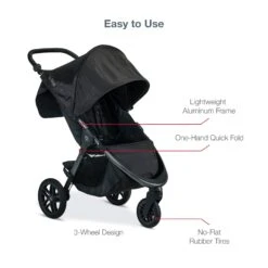 Britax B-Free + B-Safe Gen2 Flexfit Plus Travel System -Megababies USA B Free B SafeGen2FlexFitPlus ATF Midnight 04