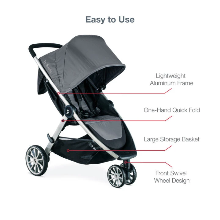 Britax B-Lively + B-Safe Gen2 Travel System 6 Britax B-Lively + B-Safe Gen2 Travel System - Image 6