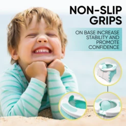 Jool Baby Portable Potty Chair With Travel Bag 12 Jool Baby Portable Potty Chair With Travel Bag -Megababies USA B09T5M4JMB ListingImages 05