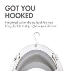 Boon Naked 2-Position Collapsible Bathtub -Megababies USA B11199 SH A06 33277.1646864940