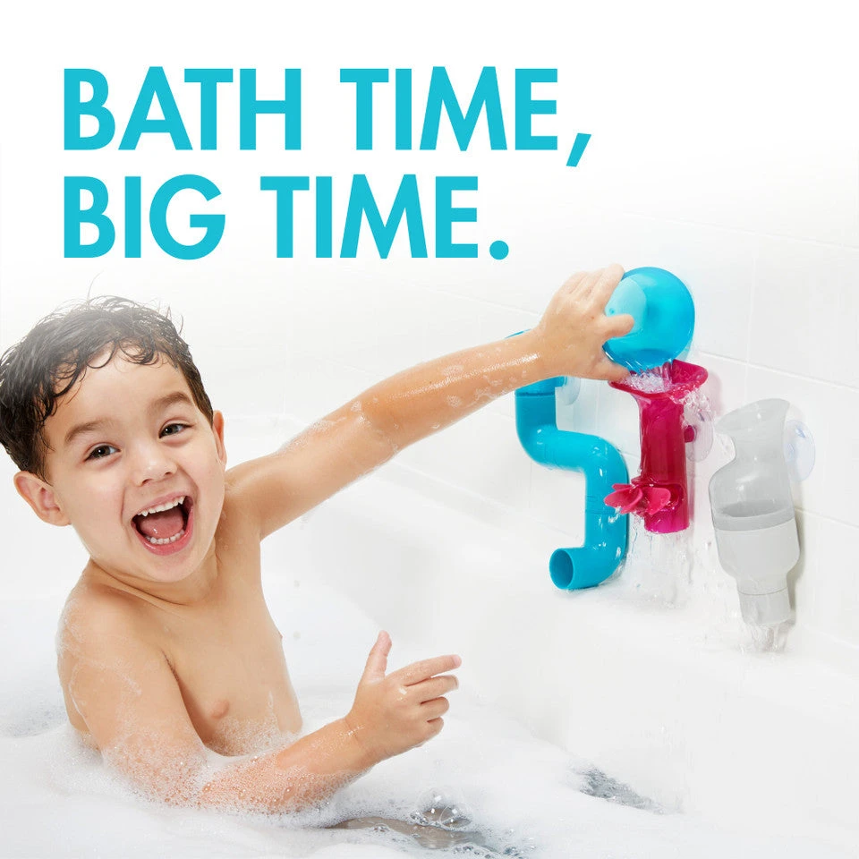 Boon Tubes Building Bath Toy Set 4 Boon Tubes Building Bath Toy Set - Image 4