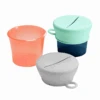 Boon SNUG SNACK Universal Silicone Snack Cup And Lid