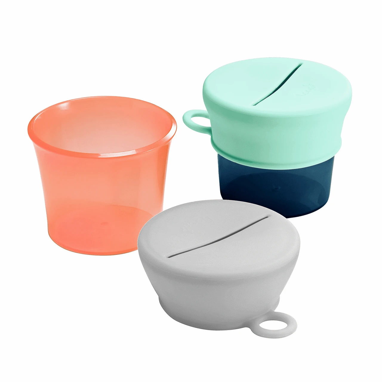 Boon SNUG SNACK Universal Silicone Snack Cup And Lid 1 Boon SNUG SNACK Universal Silicone Snack Cup And Lid