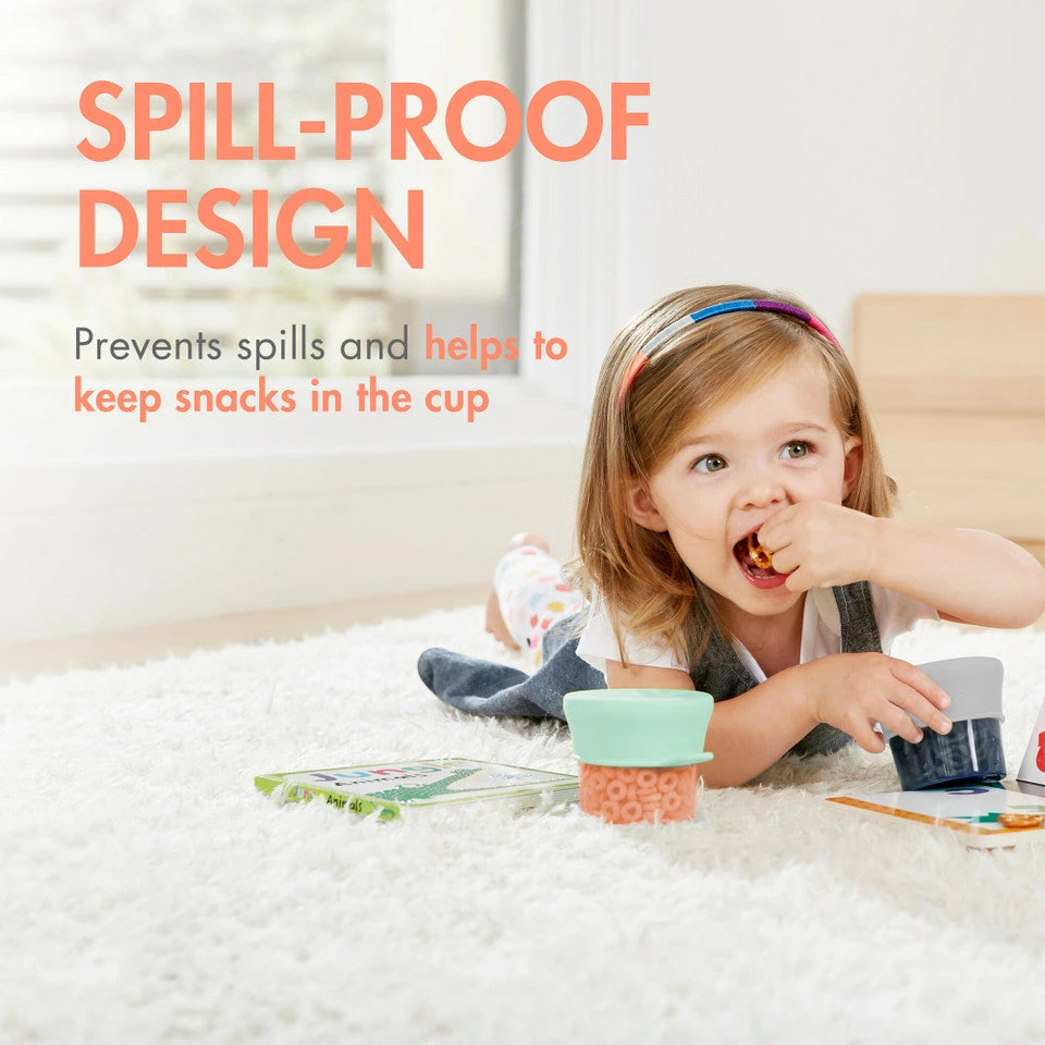 Boon SNUG SNACK Universal Silicone Snack Cup And Lid 8 Boon SNUG SNACK Universal Silicone Snack Cup And Lid - Image 8