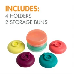 Boon DRIZZLE Popsicle And Ice Cream Cone Holder - 4 Pack -Megababies USA B11599 SH A06 16293.1717776871