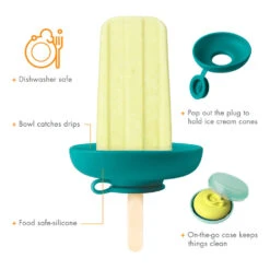 Boon DRIZZLE Popsicle And Ice Cream Cone Holder - 4 Pack -Megababies USA B11599 SH A09 38510.1717776871