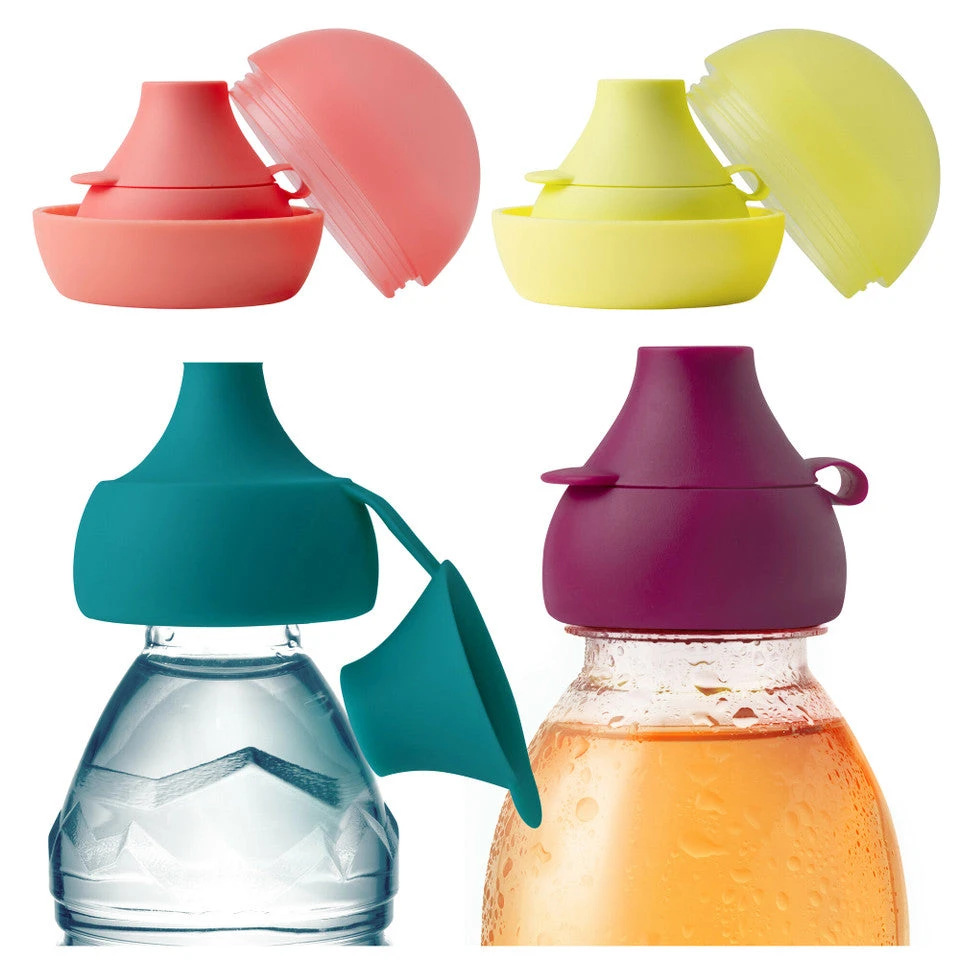Boon SNUG Sip Universal Bottle Topper With Spill Proof Valve 1 Boon SNUG Sip Universal Bottle Topper With Spill Proof Valve