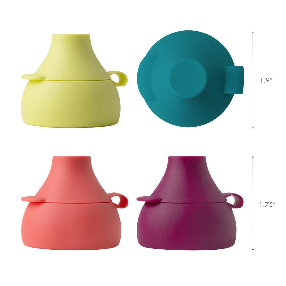Boon SNUG Sip Universal Bottle Topper With Spill Proof Valve 5 Boon SNUG Sip Universal Bottle Topper With Spill Proof Valve - Image 5