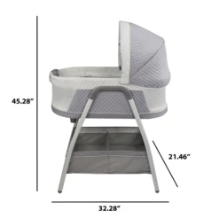 TruBliss Journey 3-in-1 Bassinet -Megababies USA BA205 SoftGrey 10 1024x1024 2x c2582a29 69c1 4cba a61a d83941f0dbe7