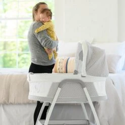 TruBliss Journey 3-in-1 Bassinet -Megababies USA BA205 SoftGrey 4 1024x1024 2x daa34d0a 0385 45a7 8932 6df72145a2fd