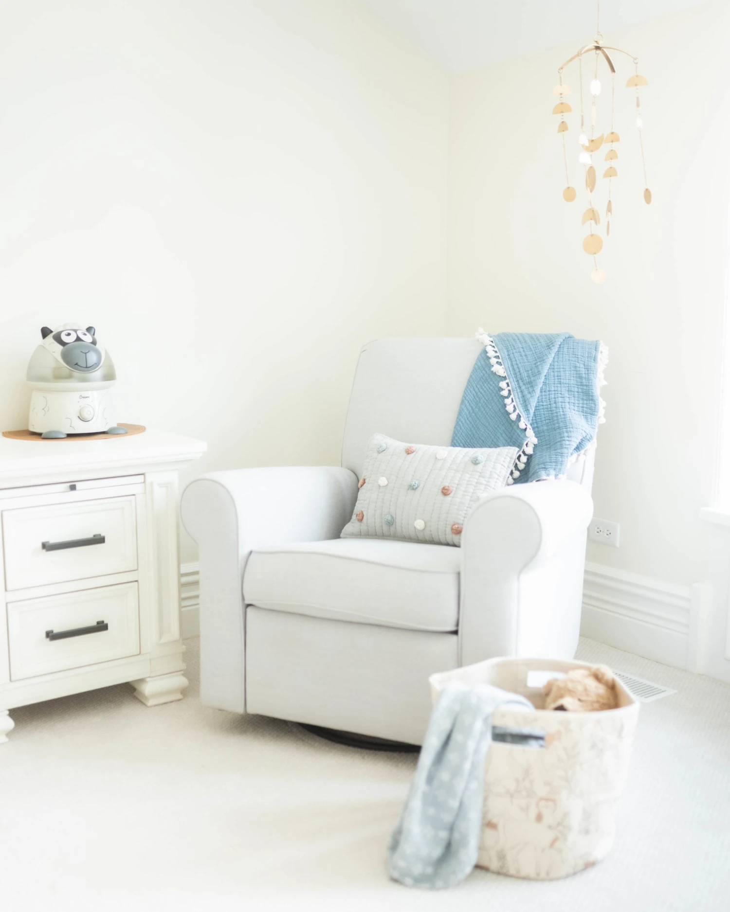 Crane Baby Ezra Decorative Quilted Pillow 4 Crane Baby Ezra Decorative Quilted Pillow - Image 4