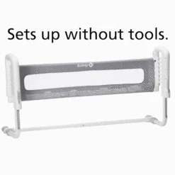 Safety 1st Safety 1ˢᵗ Top Of Mattress Bed Rail -Megababies USA BR017GRY1 Top of Mattress Bed Rail N
