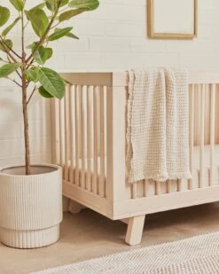 Babyletto Hudson 3-in-1 Convertible Crib With Toddler Bed Conversion Kit 23 Babyletto Hudson 3-in-1 Convertible Crib With Toddler Bed Conversion Kit -Megababies USA BabylettoHudsonCribCloseup