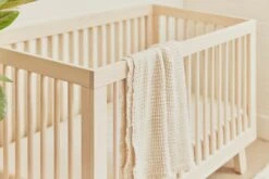 Babyletto Hudson 3-in-1 Convertible Crib With Toddler Bed Conversion Kit 22 Babyletto Hudson 3-in-1 Convertible Crib With Toddler Bed Conversion Kit -Megababies USA BabylettoHudsonCribCloseupWide