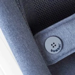BOMBOL Bamboo 3D Knit Bouncer -Megababies USA Bamboo 3Dknit Denim Blue Button Detail 1024x1024 f8fdbce8 2e82 4e01 8a8b 5eb7d543c9b1