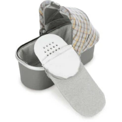 UPPAbaby Bassinet Mattress Cover (2018-later) -Megababies USA BassMattressCover GREY2