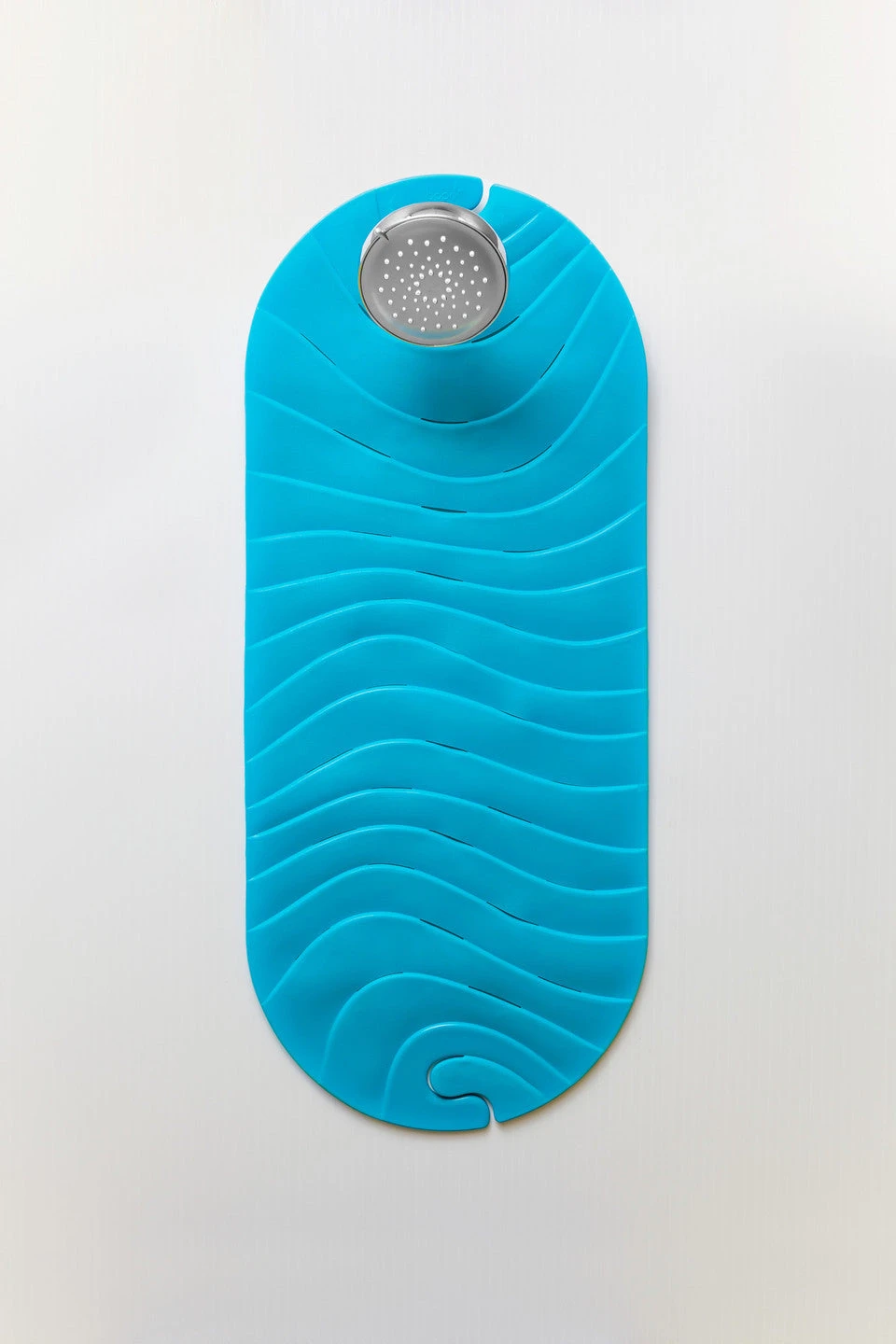 Boon Ripple Bath Mat Blue 5 Boon Ripple Bath Mat Blue - Image 5