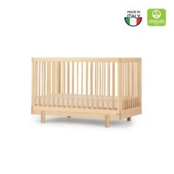 Dadada Bliss 4-in-1 Convertible Crib -Megababies USA Bliss Crib Natural Silo Hero