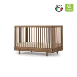 Dadada Bliss 4-in-1 Convertible Crib -Megababies USA Bliss Crib Walnut Silo Hero