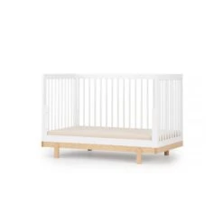 Dadada Bliss 4-in-1 Convertible Crib -Megababies USA Bliss Crib WhiteNatural Silo DayBed