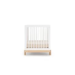 Dadada Bliss 4-in-1 Convertible Crib -Megababies USA Bliss Crib WhiteNatural Silo End