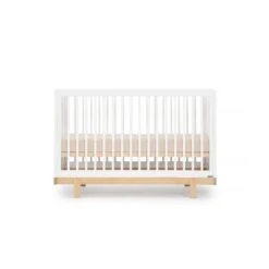 Dadada Bliss 4-in-1 Convertible Crib -Megababies USA Bliss Crib WhiteNatural Silo Mattress02
