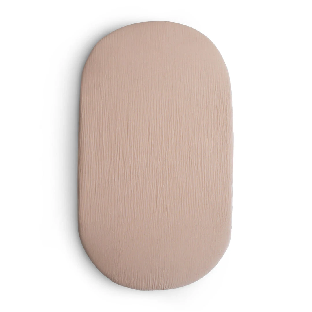 Mushie Extra Soft Muslin Bassinet Sheet 1 Mushie Extra Soft Muslin Bassinet Sheet