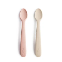Mushie Silicone Feeding Spoons 2-Pack