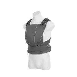 Cybex Gold Maira Tie Baby Carrier -Megababies USA CYBEXMairaTie ManhattanGrey ThreeQuarterView