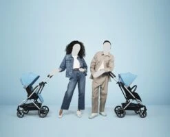 Cybex Gold Eezy S Twist +2 V2 Stroller -Megababies USA CYB 22 INT EezySTwist 2 KeyVisual WomanMan print medium b6554cdc 7c9c 4953 b895 0f1c90ad7097