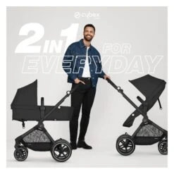 Cybex EOS 5-in-1 Travel System Stroller + Lightweight Aton G Infant Car Seat -Megababies USA CYB 23 US EOS KeyVisual Main Square
