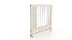 Melo Caress Mini Portable Crib -Megababies USA CaressMiniWashedWhitePAcrylicFolded