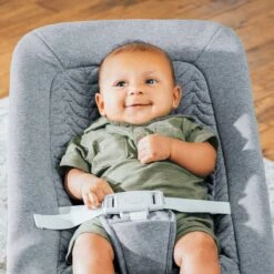 Chicco E-Motion Auto-Glider & Bouncer - Grey -Megababies USA Chicco Emotion Grey Back 2400x2400 1