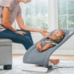 Chicco E-Motion Auto-Glider & Bouncer - Grey -Megababies USA Chicco Emotion Grey Hero 2400x2400 1