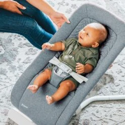 Chicco E-Motion Auto-Glider & Bouncer - Grey -Megababies USA Chicco Emotion Grey Organic 2400x2400 1