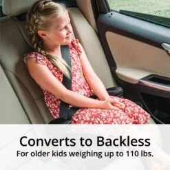 Chicco KidFit ClearTex Plus 2-in-1 Belt Positioning Booster Car Seat -Megababies USA Chicco KidFit ClearTex Plus No Back 2400x2400 1