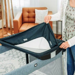 Chicco Lullaby Primo Organic Playard -Megababies USA Chicco Lullaby Organic Zip Cover 320