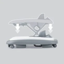 Chicco Mod Infant Walker 11 Chicco Mod Infant Walker -Megababies USA Chicco Mod Walker Bottom ghosted 2400x2400 1