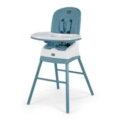Chicco Stack Hi-Lo 6-in-1 Multi-Use High Chair -Megababies USA Chicco Stack Hi Lo Tide 2400x2400 1