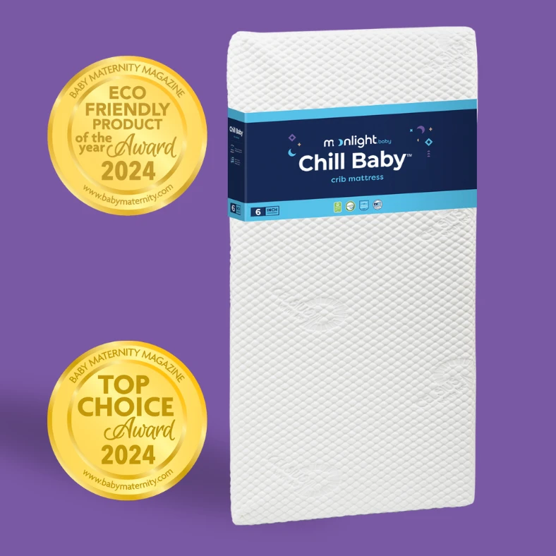 Moonlight Slumber Chill Baby Crib Mattress 2 Moonlight Slumber Chill Baby Crib Mattress - Image 2