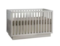 Natart Como Classic Convertible Crib -Megababies USA Como regular crib white scaled 1