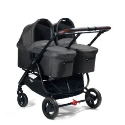 Valco Baby Duo Trend Double Stroller -Megababies USA Copyof7 TrendDuo Bassinet Charcoal