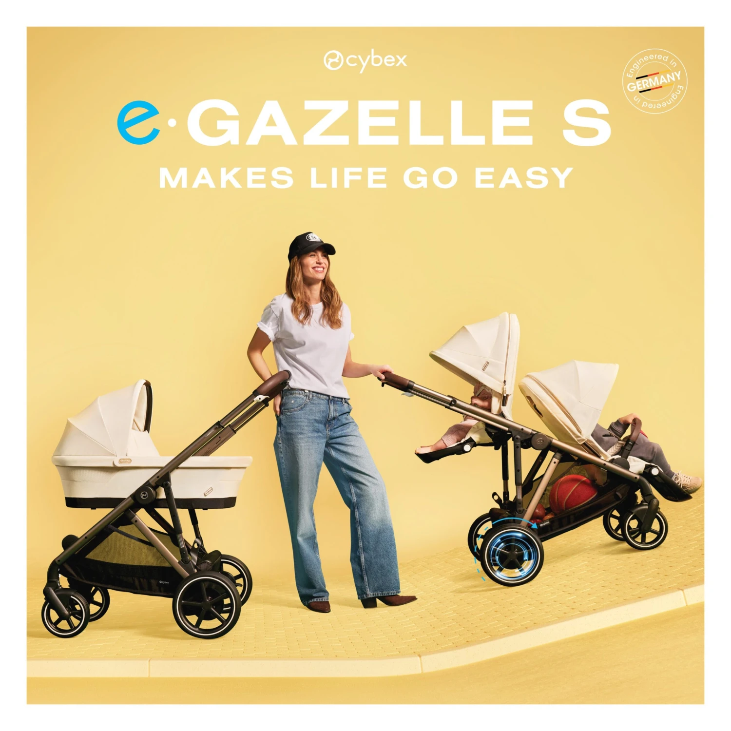 Cybex Gold E-Gazelle S Electronic Assist Stroller 20 Cybex Gold E-Gazelle S Electronic Assist Stroller - Image 20