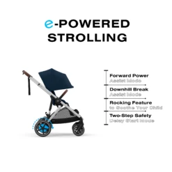 Cybex Gold E-Gazelle S Electronic Assist Stroller 22 Cybex Gold E-Gazelle S Electronic Assist Stroller -Megababies USA Cybex 524000533 3