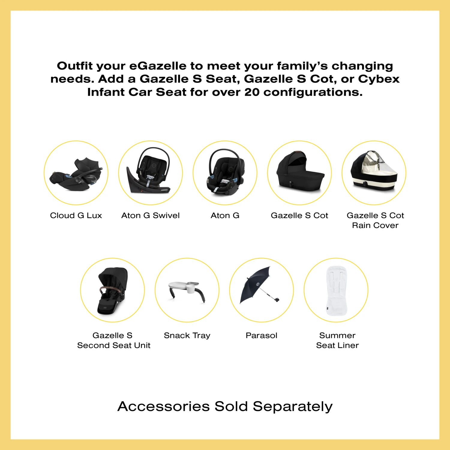 Cybex Gold E-Gazelle S Electronic Assist Stroller 14 Cybex Gold E-Gazelle S Electronic Assist Stroller - Image 14