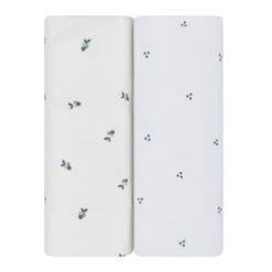 Ely's & Co. Waterproof Bassinet Sheet - 2 Pack -Megababies USA D1322 BeddingBlue5good