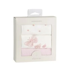 Ely's & Co. Jersey Cotton Undershirts - 3 Pack 12 Ely's & Co. Jersey Cotton Undershirts - 3 Pack -Megababies USA D1322 UndershirtsPink2