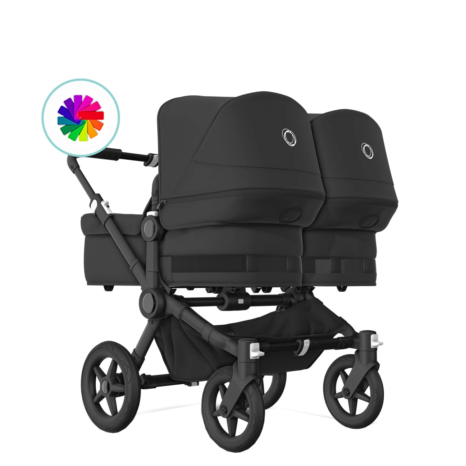 Bugaboo Donkey 5 Twin Double Stroller - (2 Seats And 2 Bassinets) Customize Your Own 1 Bugaboo Donkey 5 Twin Double Stroller - (2 Seats And 2 Bassinets) Customize Your Own